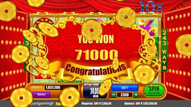 Total Free Spins Payout