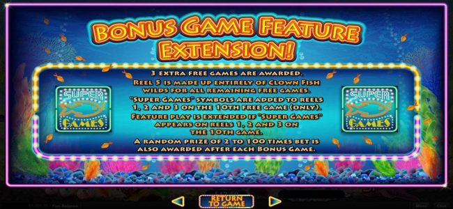 Bonus Game Feature Extension - Rules