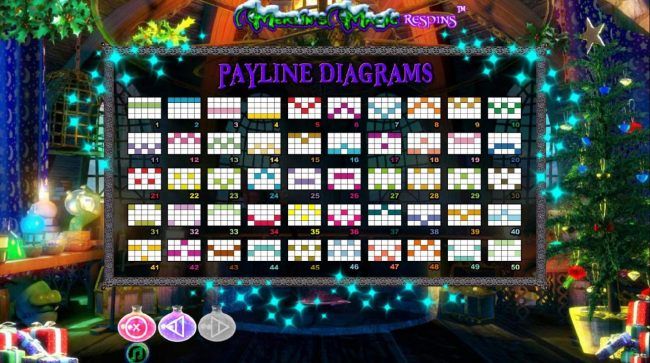 Payline Diagrams 1-50