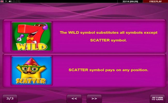 Wild and Scatter Symbols Rules and Pays