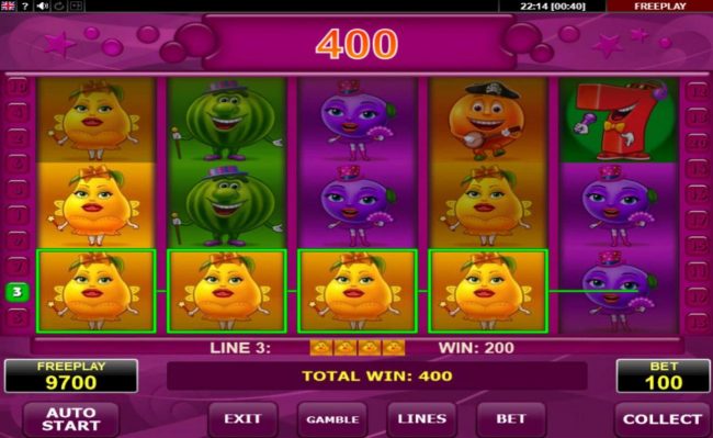 Multiple winning paylines
