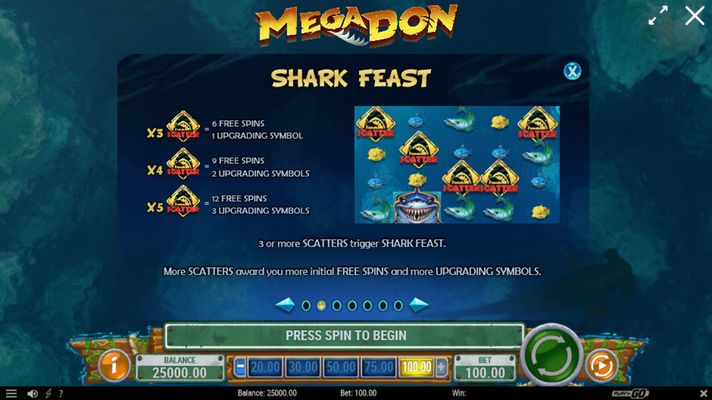 Shark Feast Free Spins