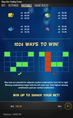 1024 Ways To Win