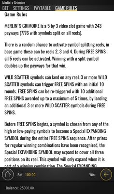 General Game Rules