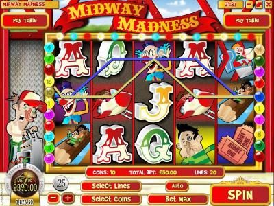 multiple winning paylines triggers $390 jackpot