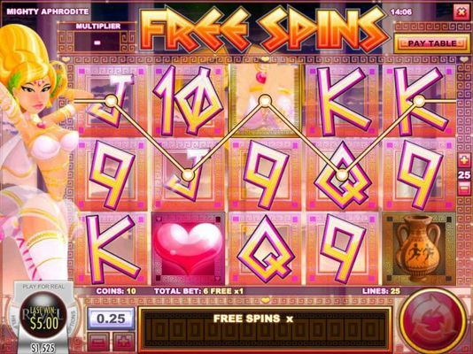 Free Spins Game Board