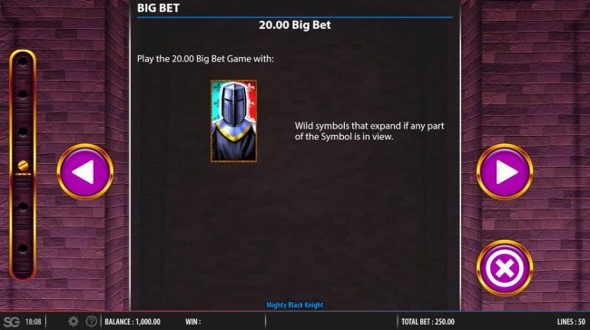 Big Bet Rules