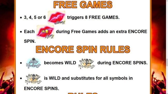 Free Spins Bonus Game Rules