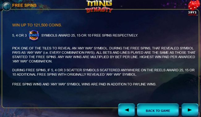 Free Spins Rules