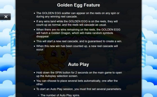 Golden Egg Feature Rules.