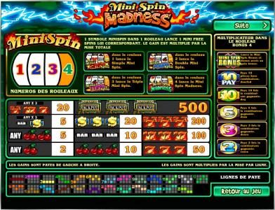 slot game symbols paytable