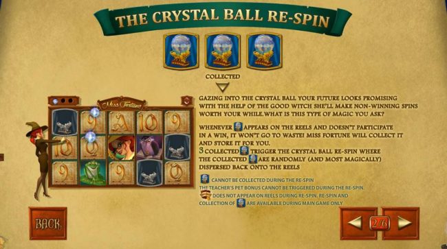 The Crystal Ball Re-Spin Rules