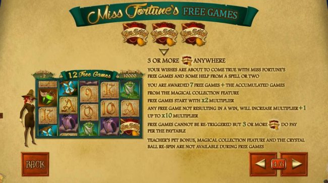 Mis Fortunes Free Games Rules