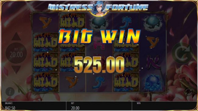 A 525.00 Big Win