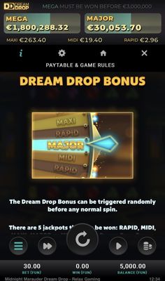 Dream Drop Bonus
