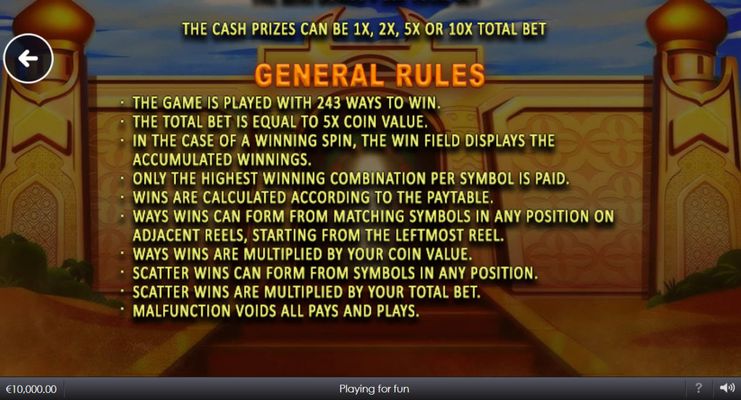 General Game Rules
