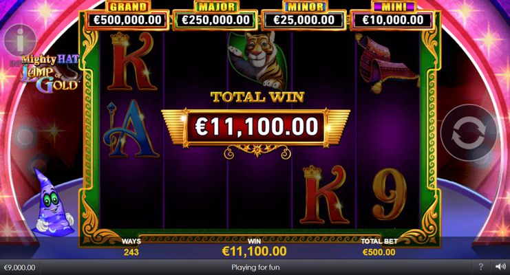 Total feature payout