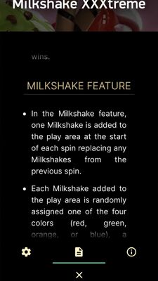 Milkshake Feature