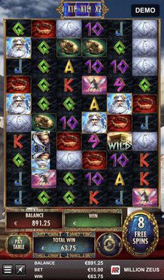 Free Spins Game Board