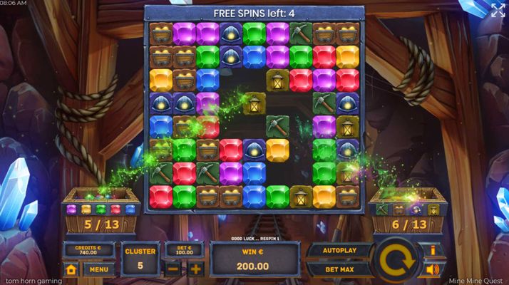 Free Spins Game Board