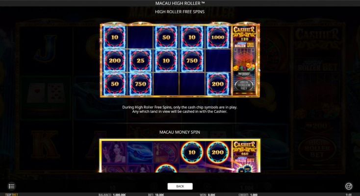 High Roller Free Spins