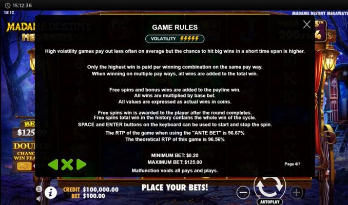 General Game Rules