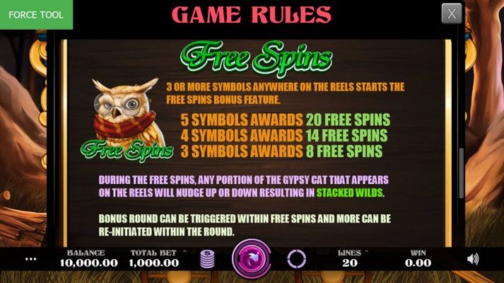 Free Spins Rules