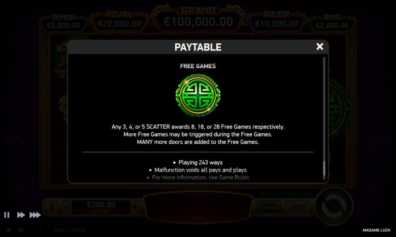 Free Spins Rules