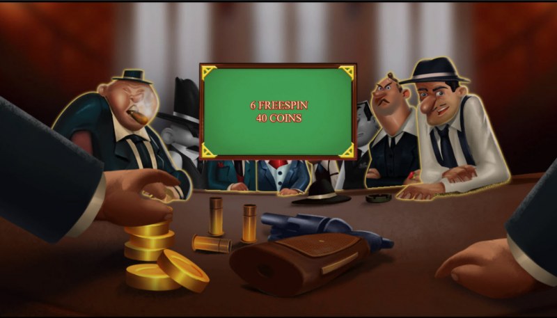 Mafioso :: Earn free spins, coins or both with each pick