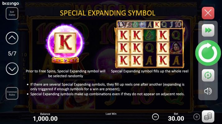 Special Expanding Symbol