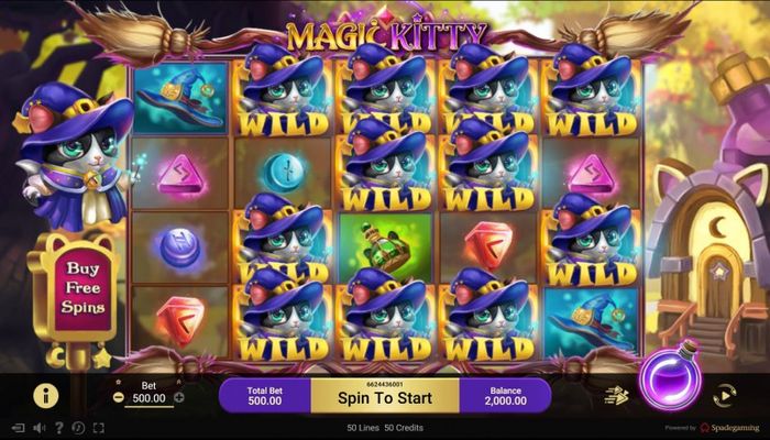 Magic Kitty :: Base Game Screen