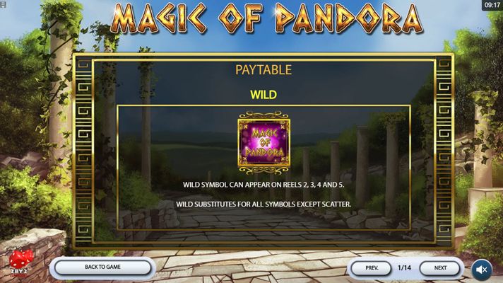 Magic of Pandora :: Wild Symbols Rules