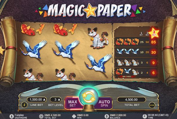 Magic Paper :: Main Game Board
