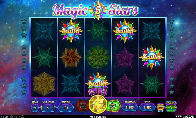 Magic Stars 5 :: Scatter win