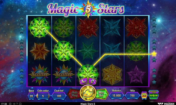 Magic Stars 5 :: Three of a kind