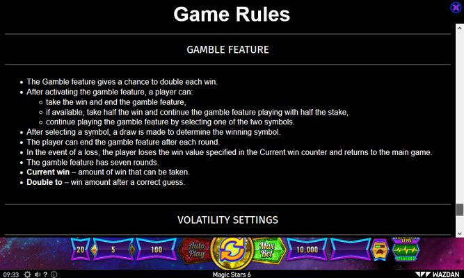 General Game Rules