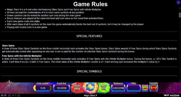 General Game Rules