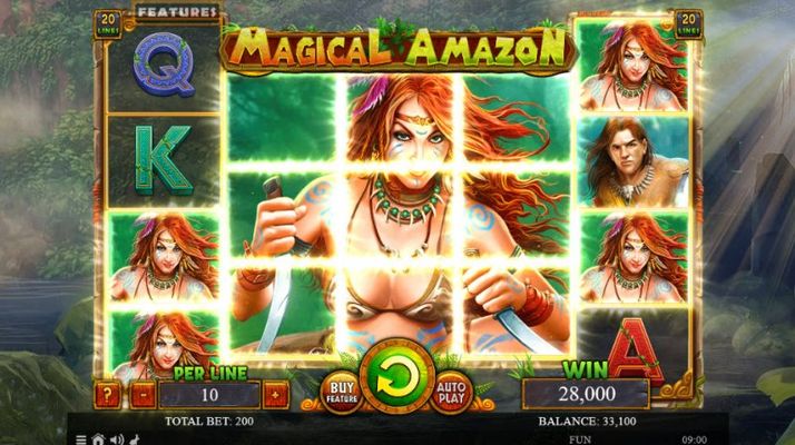 Magical Amazon :: Big Win