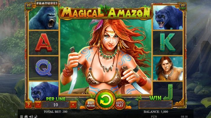 Magical Amazon :: Main Game Board