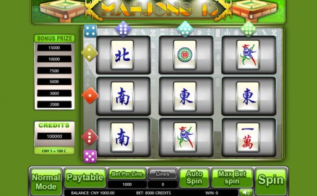 Mahjong 13 :: Main Game Board