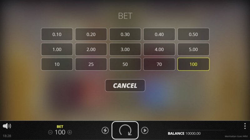 Available Betting Options