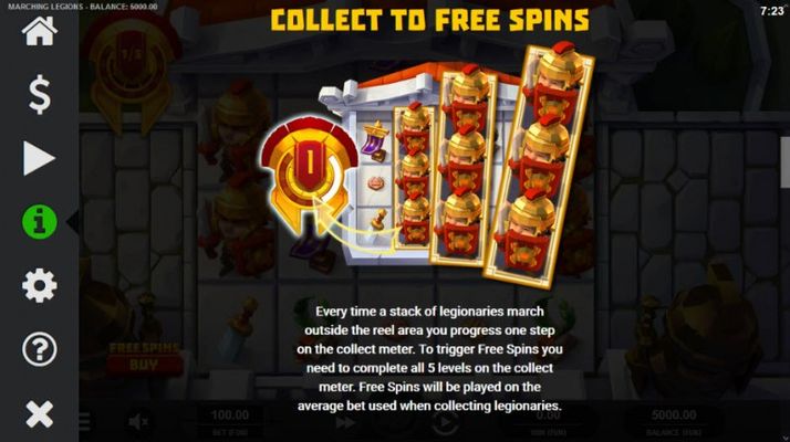 Collect to Free Spins