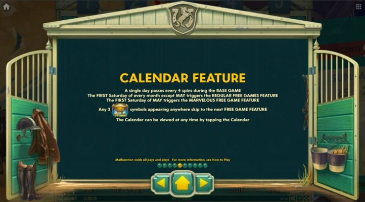 Marvelous Furlongs :: Calendar Feature
