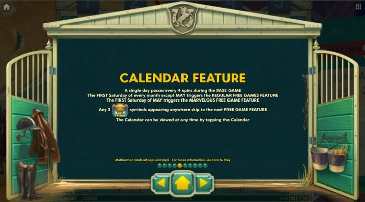 Calendar Feature