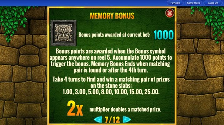 Memory Bonus