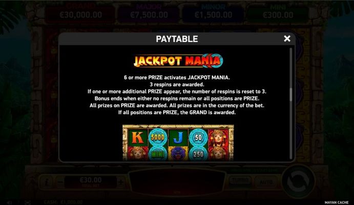 Jackpot Rules