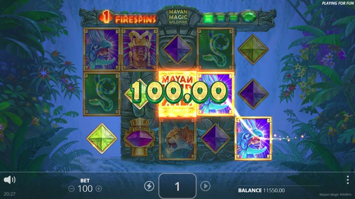 Mayan Magic Wildfire :: Game pays in both directions