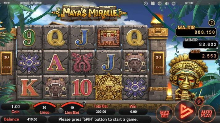 Maya's Miracle :: Main Game Board
