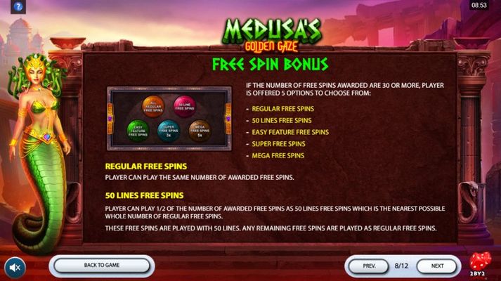 Free Spin Feature Rules