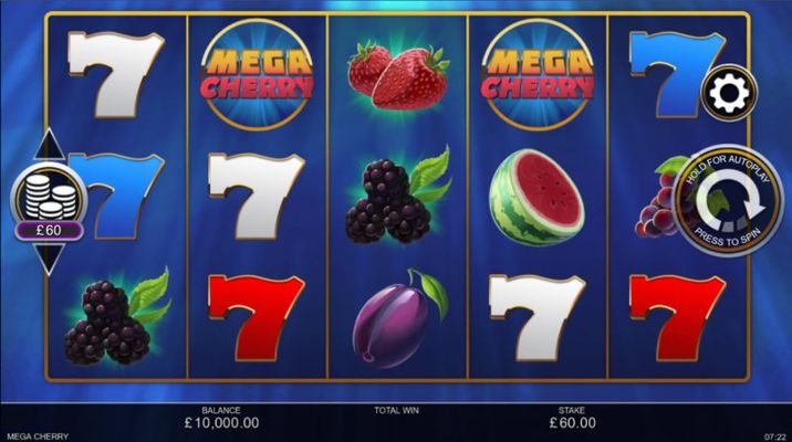 Mega Cherry :: Base Game Screen